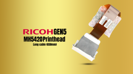 Ricoh GEN5 UV Printhead (Cable: 650mm)-MH5420