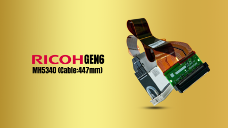 Ricoh GEN6 Printhead (Cable: 447mm)-MH5340