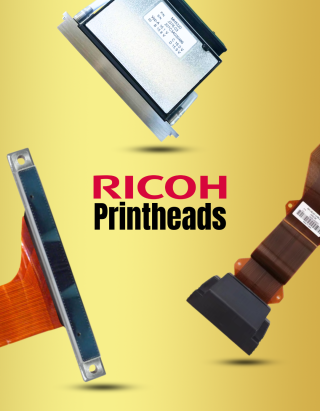 Ricoh Printheads Main menu_